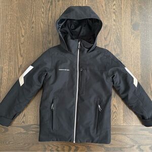 Obermeyer Kids Black Fleet Ski Jacket